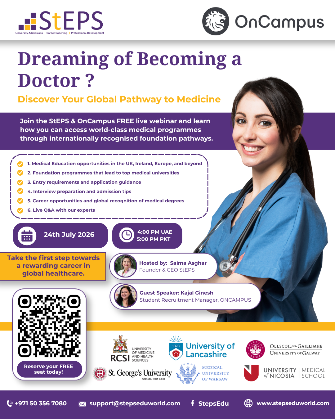 Becoming a doctor Webinar
