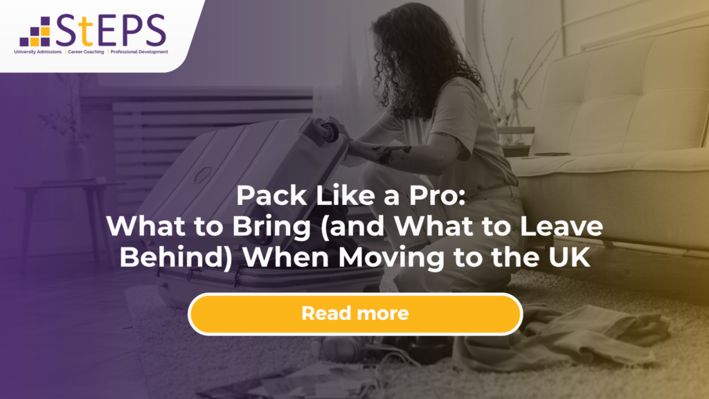Pack Like a Pro What to Bring (and What to Leave Behind) When Moving to the UK Blog Thumbnail